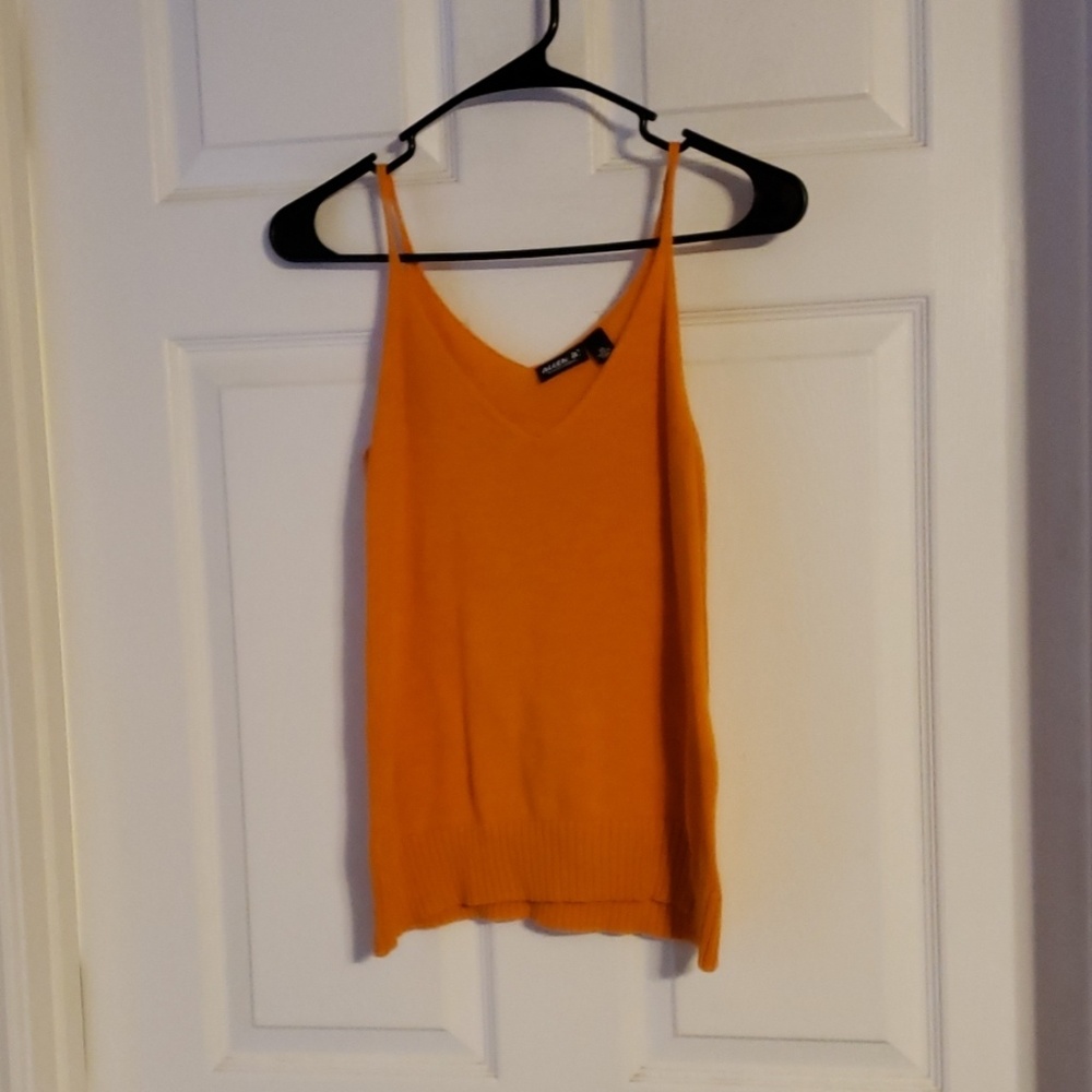 Tank top sweater 100% cotton v neck